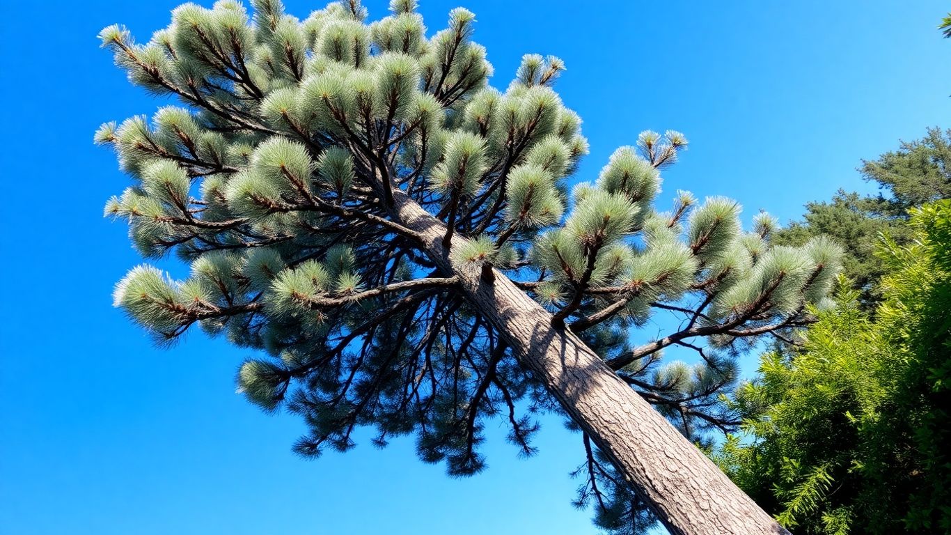 Tall Eastern White Pine tree with soft needles.